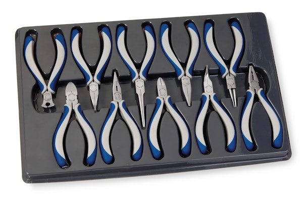 10 pc Miniature Pliers and Cutters Set (Blue-Point®), BMPL1000